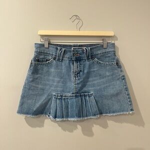 Old Navy Ultra Low Waist Denim Skirt